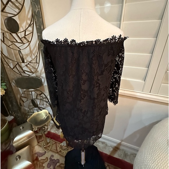 Miholl  black lace top NWOT  size XXL - Picture 4 of 12